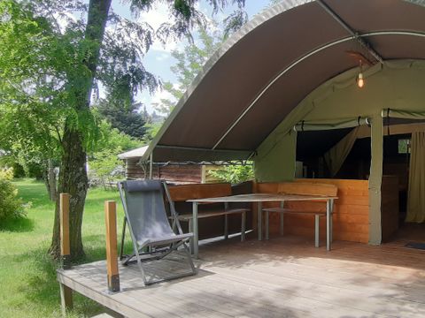 BUNGALOW TOILÉ 5 personnes - SAFARI LODGE KIBO sans sanitaires 40 m²