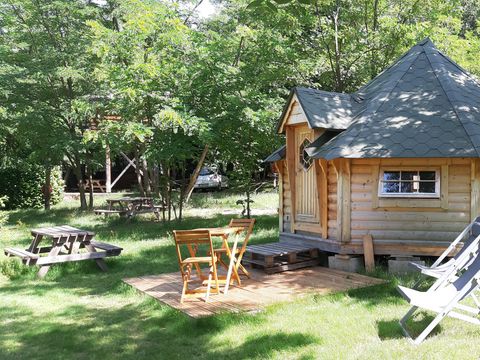 HÉBERGEMENT INSOLITE 3 personnes - KOTA finlandais & Spa privatif