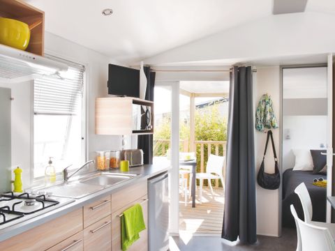 MOBILHOME 6 personnes - CONFORT Azur 2 Chambres (4 Adultes maxi + 2 Enfants de - 18 ans)