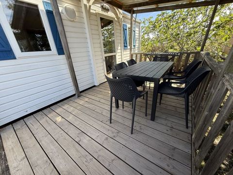 Mobilhome 6 personnes - Confort Mistral 6 personnes - 3chambres, climatisé