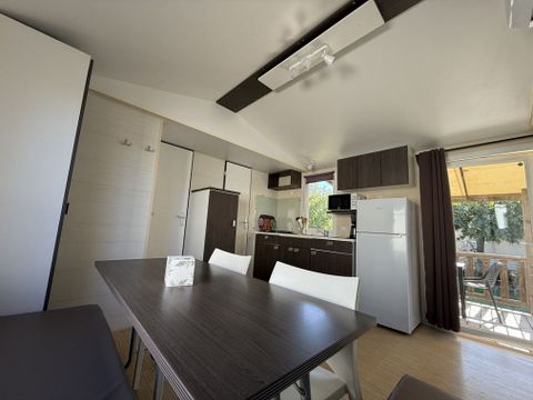 MOBILHOME 6 personnes - Confort Mistral 6 personnes - 3chambres, climatisé