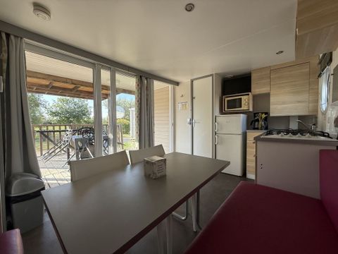 Mobilhome 4 personnes - Premium Dune 4 personnes - 2 chambres, climatisé, télévision