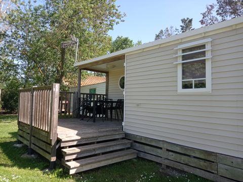 MOBILHOME 6 personnes - Grand confort Tamaris 6 personnes - 3 chambres, climatisé, téléviseur