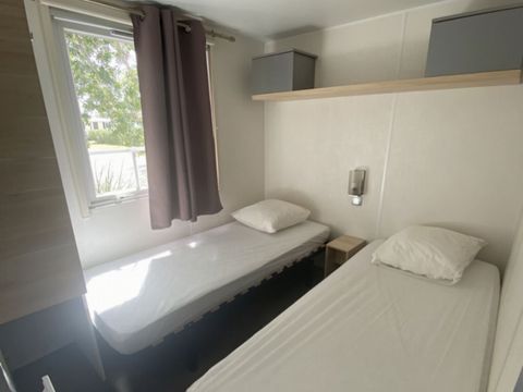 MOBILHOME 6 personnes - Grand confort Tamaris 6 personnes - 3 chambres, climatisé, téléviseur