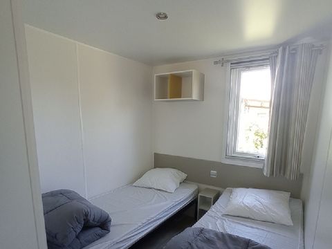 Mobilhome 6 personnes - Premium Dune 6 personnes - 3chambres, climatisé, télévision