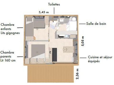 Chalet 4/5 personnes - Premium Héron