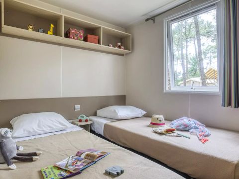 Mobilhome 6 personnes - Confort 4 Pièces 6 Personnes + TV