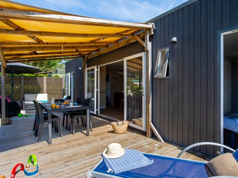 Mobilhome 4 personnes - Mobil-home PREMIUM - 2 chambres - 2 salles d'eau - Suite parentale