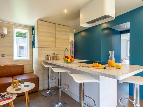 Mobilhome 4 personnes - Mobil-home PREMIUM - 2 chambres - 2 salles d'eau - Suite parentale