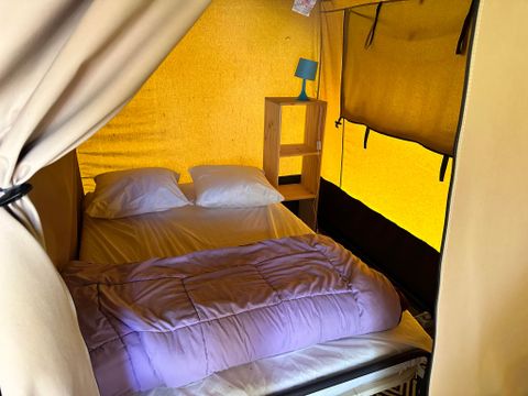 Tente en toile et en bois 5 personnes - SAFARI sans sanitaires