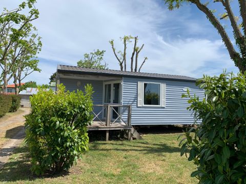 MOBILHOME 4 personnes - 26m² + Terrasse bois intégrée de 7m². 4 pers