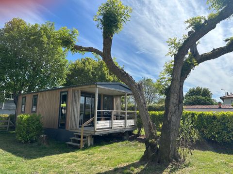 MOBILHOME 6 personnes - Standing 28m2 + terrasse intégrée 8m2 4/6 pers