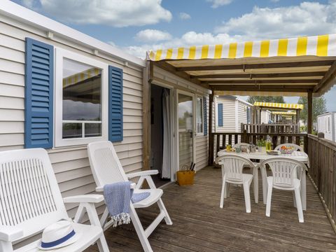 MOBILHOME 6 personnes - COTTAGE BERGERAC 5/6p 2ch **