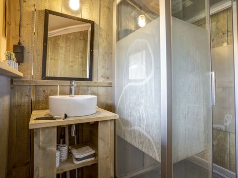 TENTE TOILE ET BOIS 6 personnes - LODGE SAFARI 6p 3ch ****
