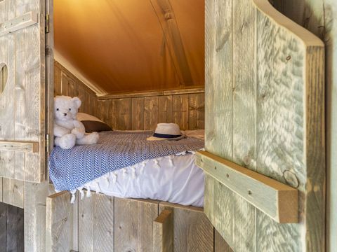 TENTE TOILE ET BOIS 6 personnes - LODGE SAFARI 6p 3ch ****