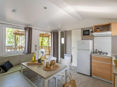 MOBILHOME 6 personnes - COTTAGE 5/6p 2ch ***