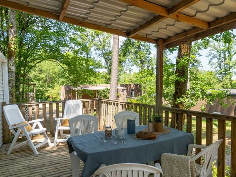MOBILHOME 6 personnes - COTTAGE 5/6p 2ch ***