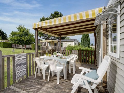 MOBILHOME 6 personnes - COTTAGE 6p 3ch ***<br/>