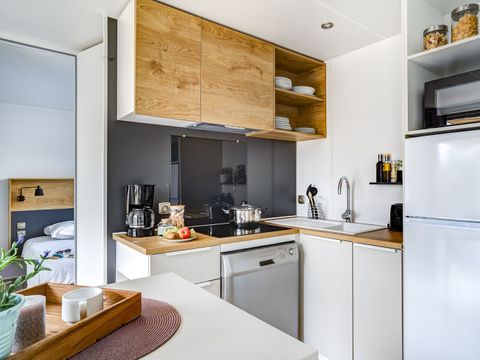 MOBILHOME 10 personnes - COTTAGE FRIENDS 10p 5ch 2SdB Clim ****<br/><br/>