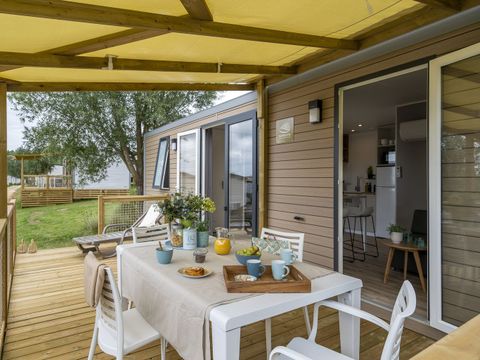 MOBILHOME 4 personnes - COTTAGE 4p 2ch clim ****