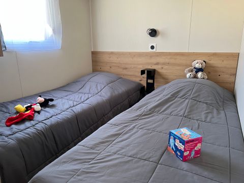 MOBILHOME 6 personnes - Cottage PREMIUM++ 3 chambres - VUE PLAN D'EAU 6 pers