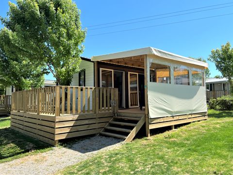 MOBILHOME 6 personnes - Cottage PREMIUM++ 3 chambres - VUE PLAN D'EAU 6 pers