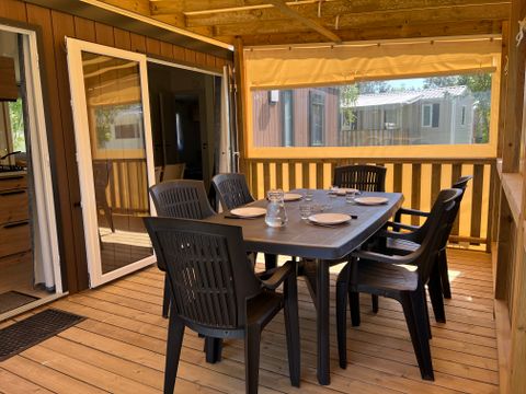 MOBILHOME 6 personnes - Cottage PREMIUM++ 3 chambres - VUE PLAN D'EAU 6 pers