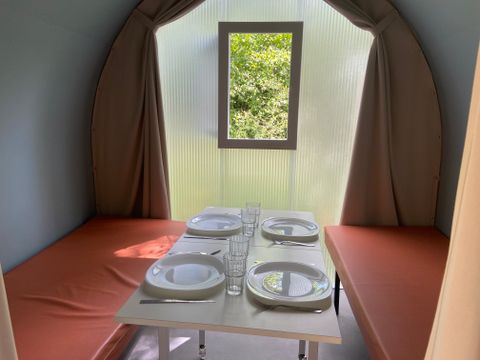 TENTE 4 personnes - Tente Coco Sweet 4 FEUILLES - 2 chambres 16m²  avec sanitaire