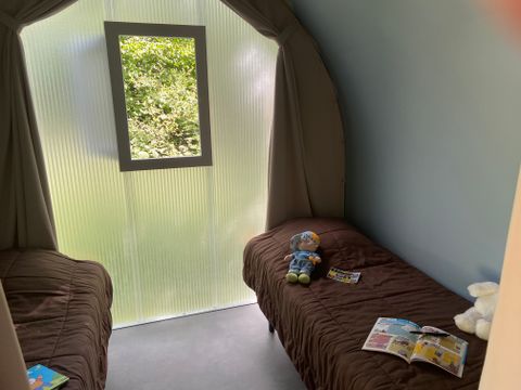 TENTE 4 personnes - Tente Coco Sweet 4 FEUILLES - 2 chambres 16m²  avec sanitaire