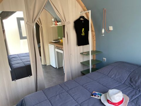 TENTE 4 personnes - Tente Coco Sweet 4 FEUILLES - 2 chambres 16m²  avec sanitaire