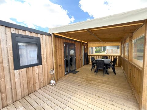 MOBILHOME 6 personnes - Cottage Du Lac PREMIUM++ 3 chambres - FACE PLAN D'EAU 6 pers