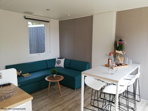 MOBILHOME 4 personnes - Cottage Du Lac PREMIUM++ 2 chambres - VUE PLAN D'EAU 5 pers