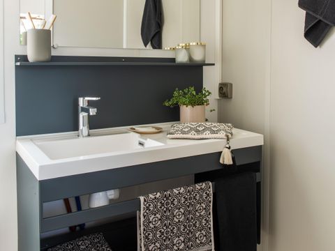 MOBILHOME 4 personnes - Cottage Du Lac PREMIUM++ 2 chambres - VUE PLAN D'EAU 5 pers