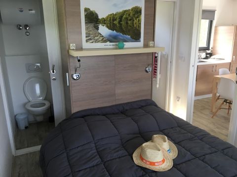 CHALET 4 personnes - Chalet du Lac 4 FEUILLES - 2 chambres - FACE PLAN D'EAU