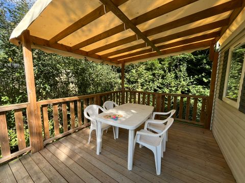 MOBILHOME 2 personnes - Cottage 1 FEUILLE - 1 chambre