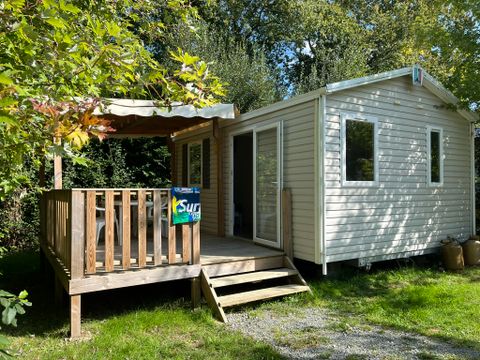 MOBILHOME 2 personnes - Cottage 1 FEUILLE - 1 chambre