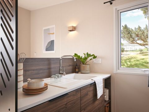 MOBILHOME 2 personnes - Cottage Nature Exclusif 1 chambre avec SPA 2 pers