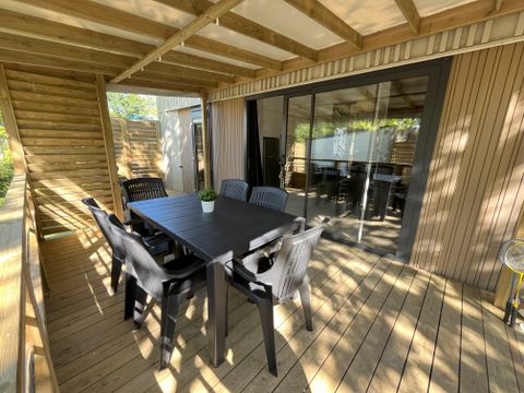 MOBILHOME 6 personnes - Cottage Nature EXCLUSIF 3 chambres avec SPA