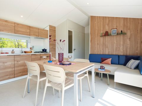 MOBILHOME 4 personnes - Cottage PREMIUM 2 chambres PECHEUR - Vue plan d'eau