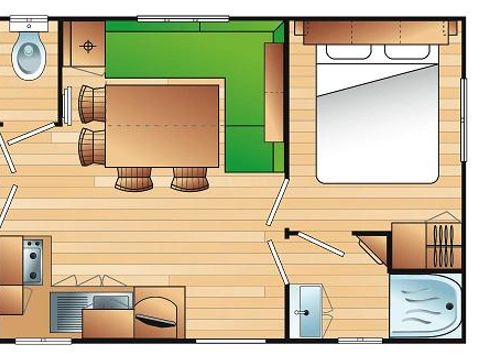 MOBILHOME 8 personnes