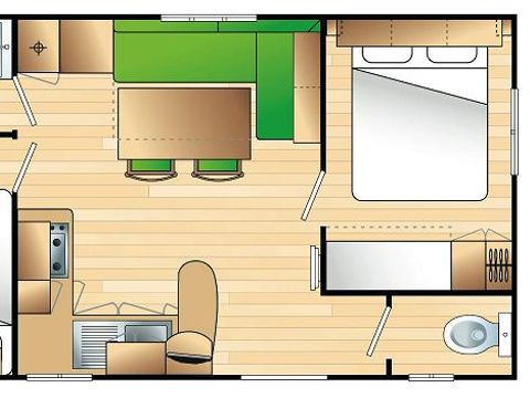 MOBILHOME 6 personnes