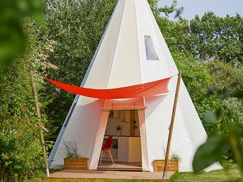 TENTE 4 personnes - TIPI 4 Pers ( 2 adultes + 2 enfants)