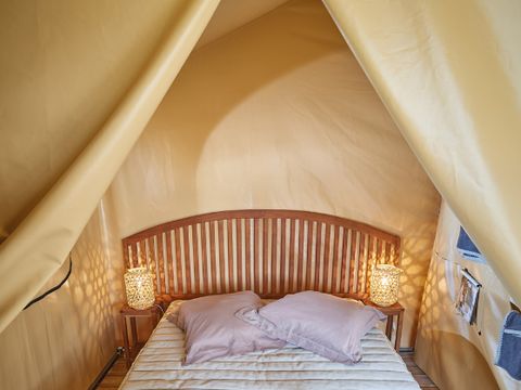 BUNGALOW TOILÉ 4 personnes - bungalow toilé marquise 19m² sans sanitaire (Hébergement de la saison 2022)
