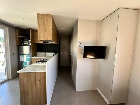 MOBILHOME 6 personnes - 4 Pièces 6 Personnes Climatisé + TV