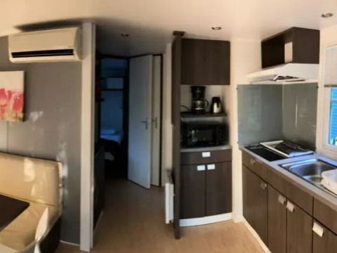 MOBILHOME 5 personnes - Mobil Home Cyprès 3 Pièces 4/5 Personnes Climatisé + TV