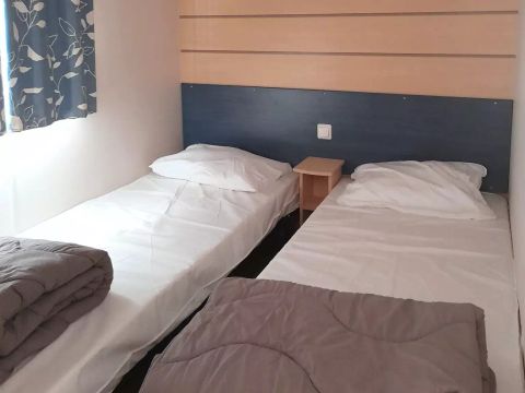 MOBILHOME 6 personnes - Mobil Home Peuplier 4 Pièces 6 Personnes Climatisé + TV