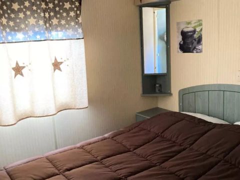 MOBILHOME 4 personnes - Cottage RETRO 3 Pièces 4 Personnes Climatisé + TV