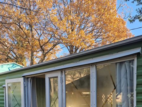 Mobilhome 4 personnes - Mobilhome 4 personnes - Cottage RETRO 3 Pièces 4 Personnes Climatisé + TV