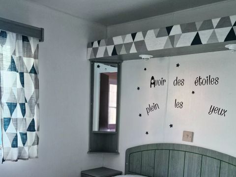 Mobilhome 4 personnes - Mobilhome 4 personnes - Cottage RETRO 3 Pièces 4 Personnes Climatisé + TV