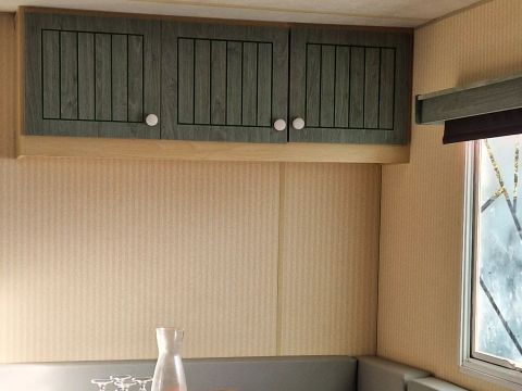 MOBILHOME 4 personnes - Cottage RETRO 3 Pièces 4 Personnes Climatisé + TV